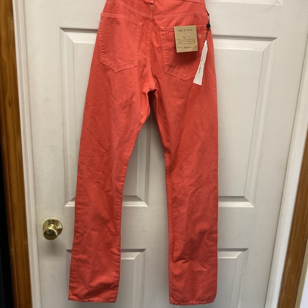 Rag & Bone Tailored Workwear RB 23X Coral Jeans - Size 29 - Picture 6 of 7
